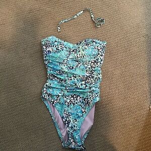 Lilly Pulitzer Strapless One Piece - Worn Once!